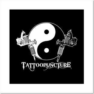 Cool Tattoo Accupuncture Gun Inked Original Tattoo Art Tattoo Gun Posters and Art